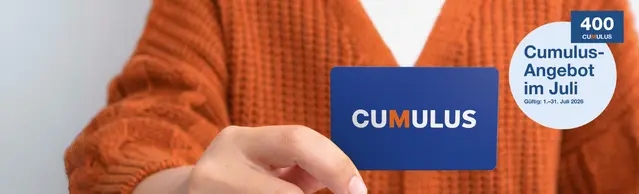 Cumulus Aktion Juli