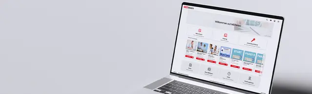 MEDlearn - Die neue Lernplattform für das gesamte Praxispersonal.