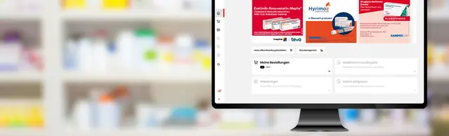 Monitor mit Zur Rose Studio