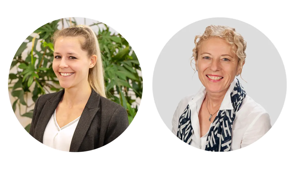 Portrait Dr. med. Bettina Stock und Sonja Zwingli