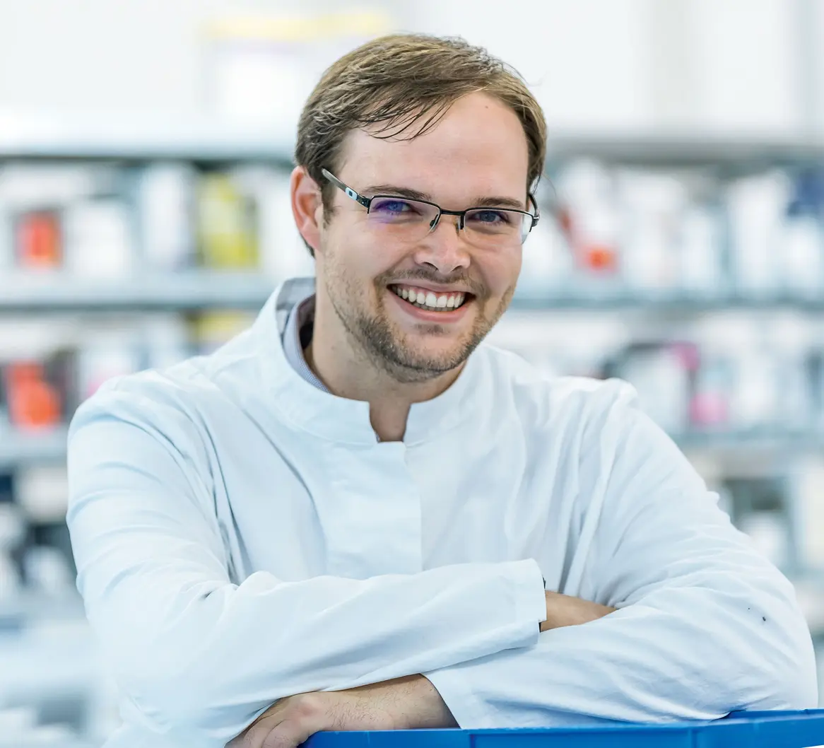 Norbert Luermann, Leitender Apotheker Dailymed