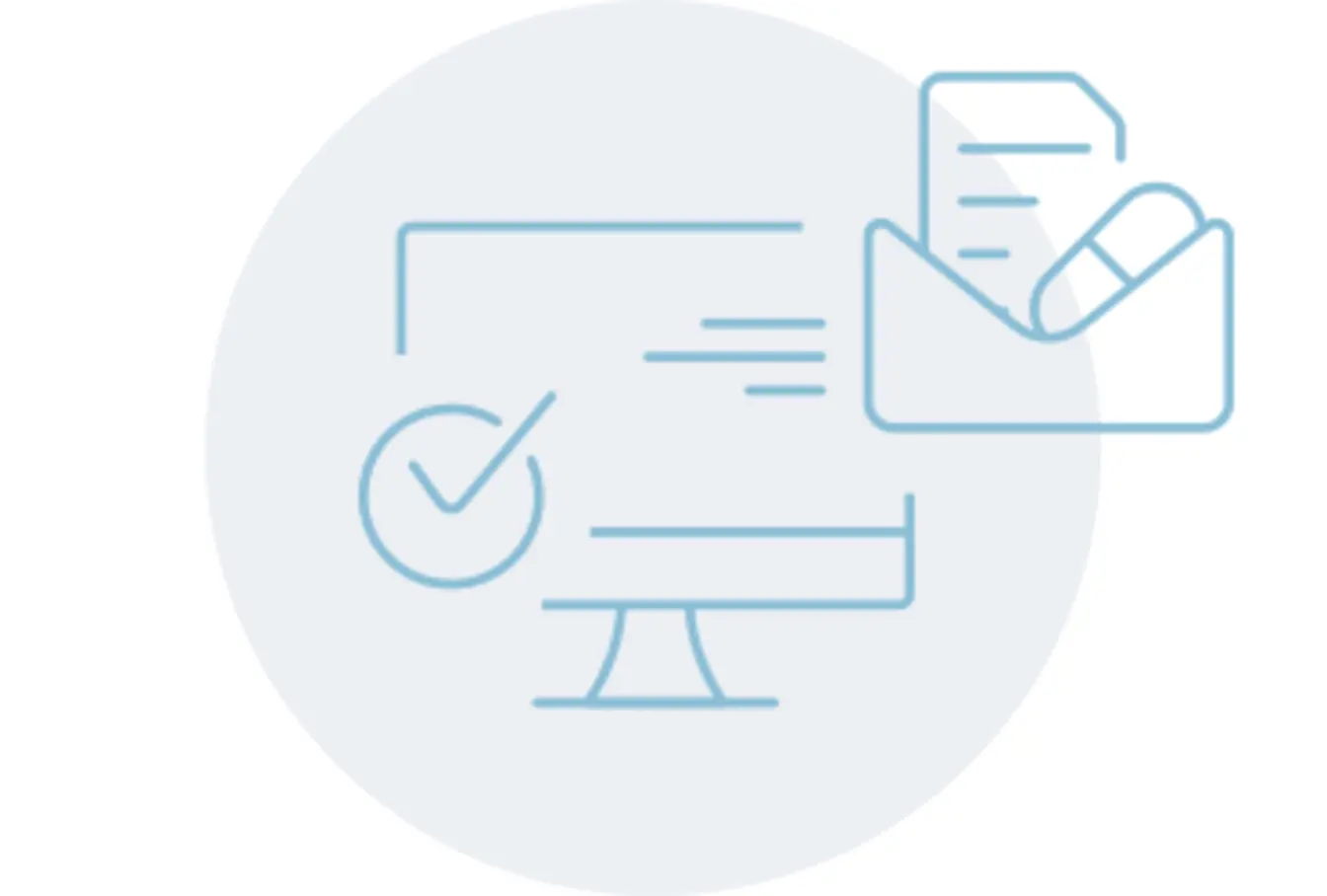 Illustration gestion simple et rapide des demandes de recettes