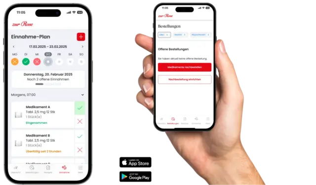 Einnahmestatistik auf Handy
