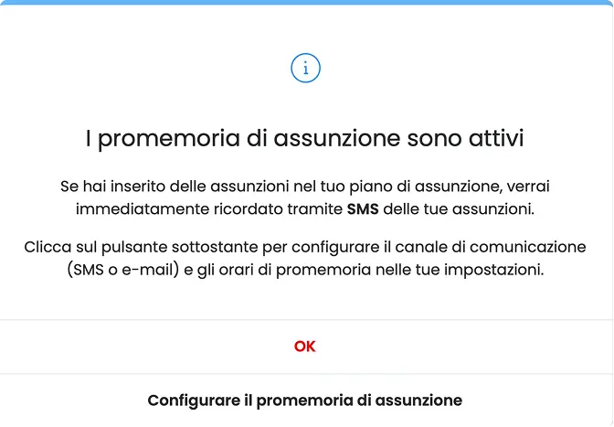 Ricevere i promemoria