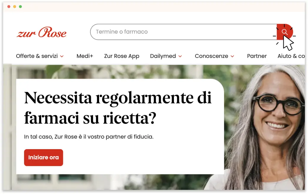 Cercare il farmaco