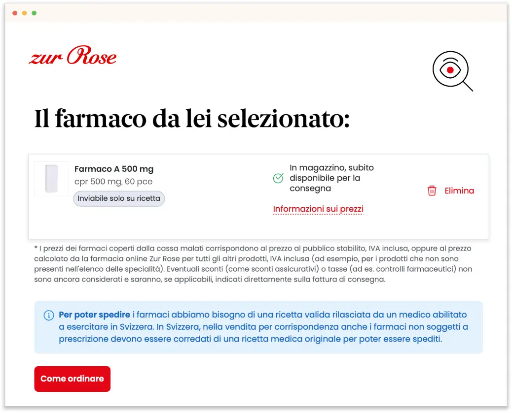 Visualizzare i dettagli