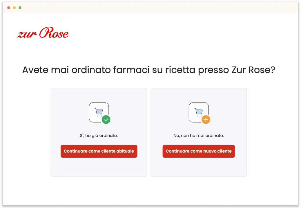 Ordinare i farmaci