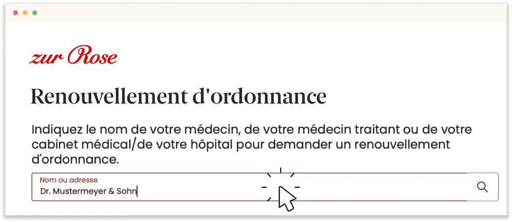 Indiquez le cabinet médical