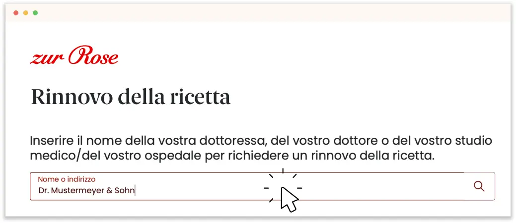 Indicare lo studio medico