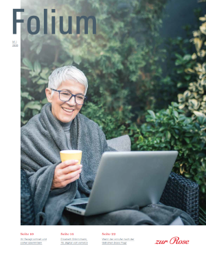 Cover Kundenzeitschrift Folium Ausgabe 2020