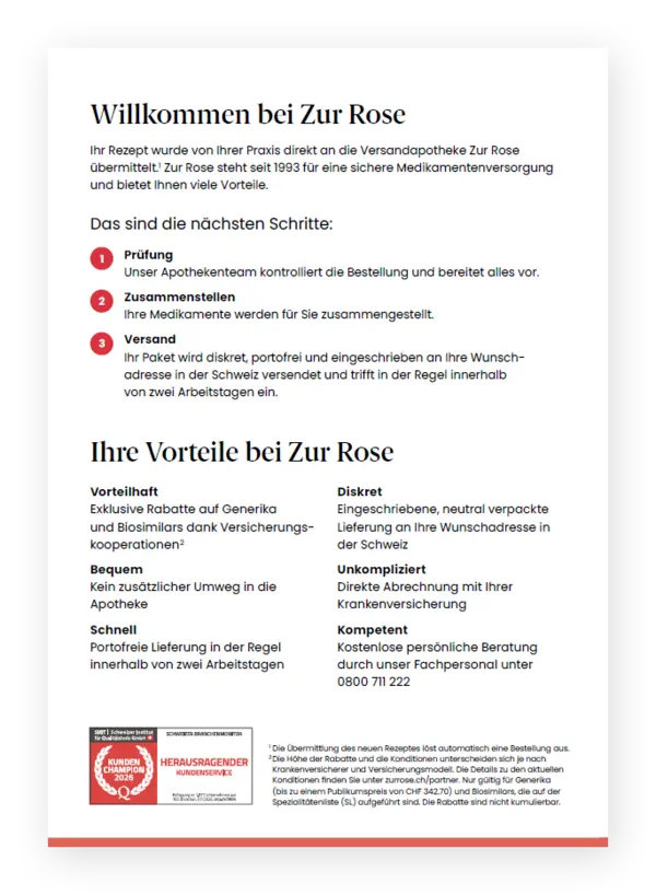 Medikamentenversand Seite 2